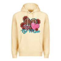 Pina Colada valentine's day be mine hearts sunflower Premium Hoodie - RanaPortraitStore