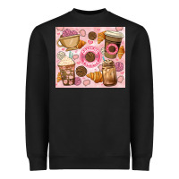 Black cafecito y chisme. Heavyweight Sweatshirt - JahusDesignShop