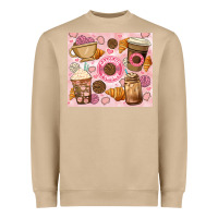 Mushroom cafecito y chisme. Heavyweight Sweatshirt - JahusDesignShop
