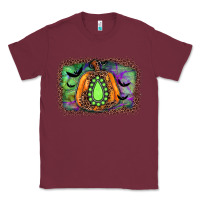 Burgundy halloween gemstone background Classic Tee - JahusDesignShop