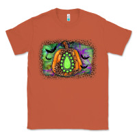 Copper halloween gemstone background Classic Tee - JahusDesignShop