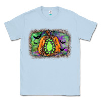 Dusty Blue halloween gemstone background Classic Tee - JahusDesignShop