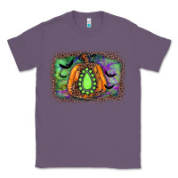 Lavender halloween gemstone background Classic Tee - JahusDesignShop
