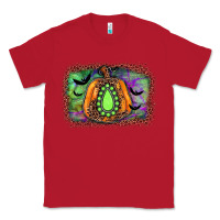 Red halloween gemstone background Classic Tee - JahusDesignShop