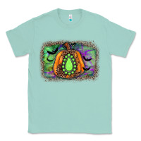 Seafoam halloween gemstone background Classic Tee - JahusDesignShop