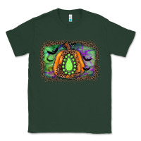 Sports Green halloween gemstone background Classic Tee - JahusDesignShop