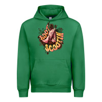 Emerald Boots scootin Urban Hoodie - HowdyJamesFarm