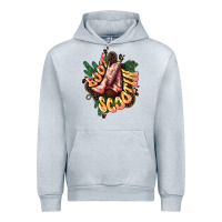 Heather Grey Boots scootin Urban Hoodie - HowdyJamesFarm