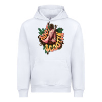 White Boots scootin Urban Hoodie - HowdyJamesFarm