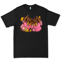 Black Pink afro nails Premium Tee - RanaPortraitStore