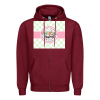 Burgundy medical assistant nurse Zipper Hoodie - MaliasSmallBusiness