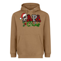 Papa Claus With Christmas Lights And Mistletoe Heavyweight Hoodie | Teevron