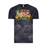 Cloud Black hippie soul Vintage Tee - JahusDesignShop