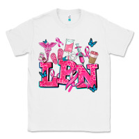 White lpn cancer  nurse with Classic Tee - AdoDesignShop