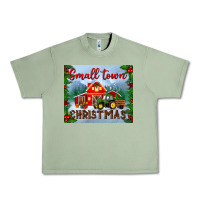 Oil Green small town christmas mousepad Urban Heavy Tee - BundleAndBundleShop