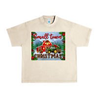 Sandshell small town christmas mousepad Urban Heavy Tee - BundleAndBundleShop
