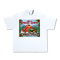 White small town christmas mousepad Urban Heavy Tee - BundleAndBundleShop