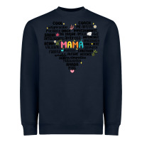 Navy spanish mothers day Heavyweight Sweatshirt - JahusDesignShop