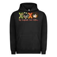 Pigment Black Xoxo the original love letters Easter Day Urban Hoodie - HowdyJamesFarm
