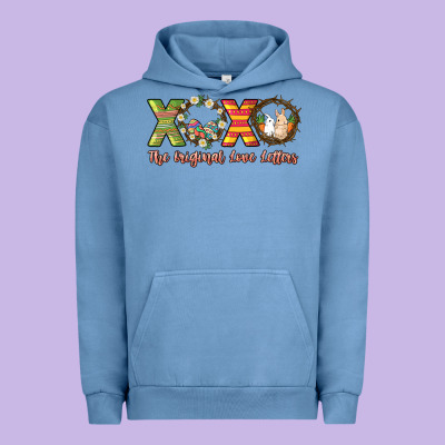 Xoxo The Original Love Letters Easter Day Urban Hoodie Designed By Howdyjamesfarm
