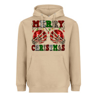 Merry Christmas Skeleton Hands Boobs Heavyweight Hoodie | Teevron