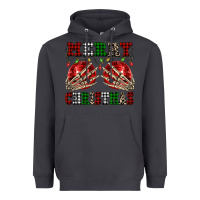 Smoke Merry Christmas skeleton hands boobs Heavyweight Hoodie - NancyCooperArtShop