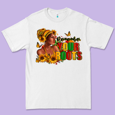 Premium Tee Remember your roots Afro American