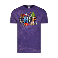 Cloud Purple chef Vintage Tee - AdoDesignShop