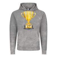 Cloud Rock throphy cup Vintage Hoodie - FaDigitalArtStudio