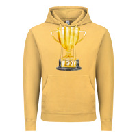 Vintage Mustard throphy cup Vintage Hoodie - FaDigitalArtStudio