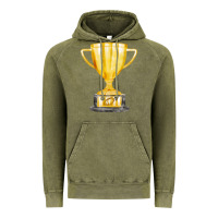 Vintage Olive throphy cup Vintage Hoodie - FaDigitalArtStudio