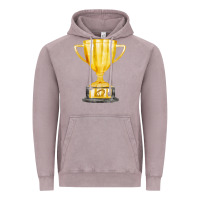 Vintage Zinc throphy cup Vintage Hoodie - FaDigitalArtStudio