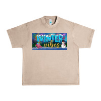 French Oak winter vibes license plate Urban Heavy Tee - BundleAndBundleShop
