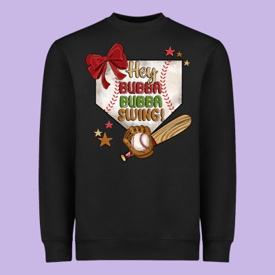 Hey Bubba Bubba Swing Heavyweight Sweatshirt Designed By Jahusdesignshop