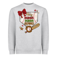 Heather Grey hey bubba bubba swing Heavyweight Sweatshirt - JahusDesignShop