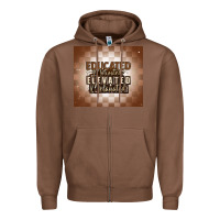 Chestnut educated motivated elevated melanated Zipper Hoodie - MaliasSmallBusiness