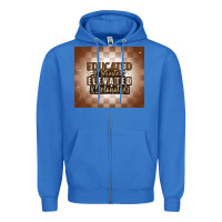 True Royal educated motivated elevated melanated Zipper Hoodie - MaliasSmallBusiness