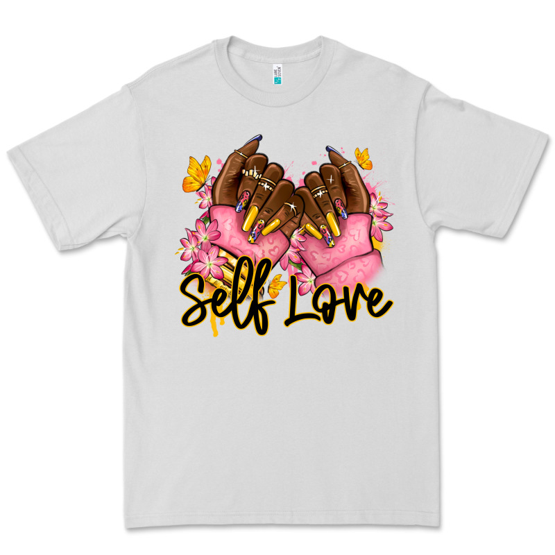 Self Love Pink Afro Nails Premium Tee by RanaPortraitStore | Teevron