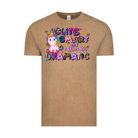 Vintage Coffee cute smart and a little bit dramatic Vintage Tee - JahusDesignShop