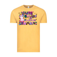 Vintage Mustard cute smart and a little bit dramatic Vintage Tee - JahusDesignShop
