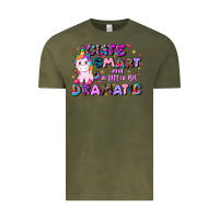 Vintage Olive cute smart and a little bit dramatic Vintage Tee - JahusDesignShop