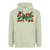 Matcha Christmas Game Controller Heavyweight Hoodie - MaliasSmallBusiness