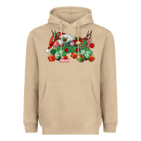 Mushroom Christmas Game Controller Heavyweight Hoodie - MaliasSmallBusiness
