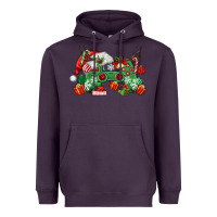 Plum Christmas Game Controller Heavyweight Hoodie - MaliasSmallBusiness