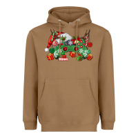 Toasted Coconut Christmas Game Controller Heavyweight Hoodie - MaliasSmallBusiness