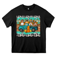 Black western fall truck gnomes tumbler Heavy Core Tee - Artiststas