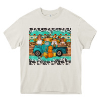 Cream western fall truck gnomes tumbler Heavy Core Tee - Artiststas