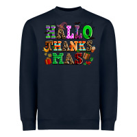 Navy hallothanksmas Heavyweight Sweatshirt - AdoDesignShop