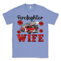 Colony Blue firefighter wife Classic Tee - Artiststas