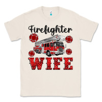 Natural firefighter wife Classic Tee - Artiststas